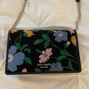 Kate Spade floral crossbody purse